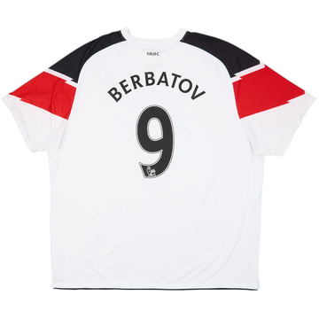 2010-12 Manchester United Away Shirt Berbatov #9 - 6/10 - (3XL)