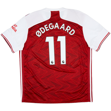 2020-21 Arsenal Home Shirt Odegaard #11 - 10/10 - (XL)