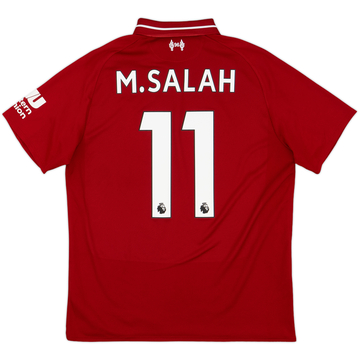 2018-19 Liverpool Home Shirt M.Salah #11 - 8/10 - (S)