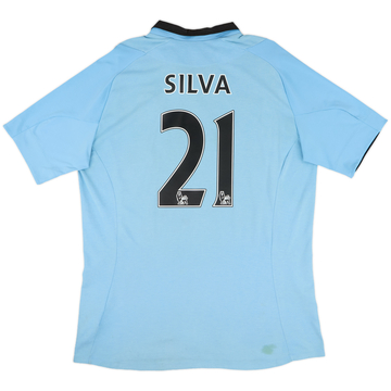 2012-13 Manchester City Home Shirt Silva #21 - 5/10 - (L)