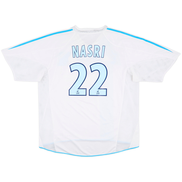 2004-05 Olympique Marseille Home Shirt Nasri #22 - 7/10 - (XL)
