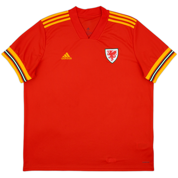 2020-21 Wales Home Shirt - 9/10 - (XXL)