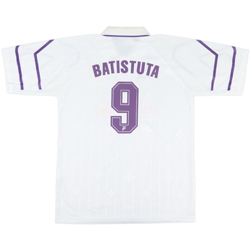 1997-98 Fiorentina Away Shirt Batistuta #9 - 8/10 - (L)