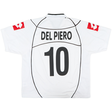 2002-03 Juventus Away Shirt Del Piero #10 - 7/10 - (XL)