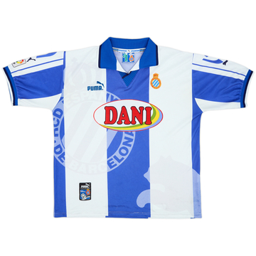 1997-98 Espanyol Home Shirt - 6/10 - (XL)