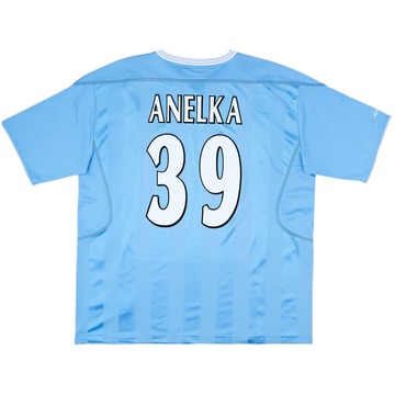 2003-04 Manchester City Home Shirt Anelka #39 - 9/10 - (XL)