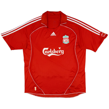 2006-08 Liverpool Home Shirt - 5/10 - (XXL)