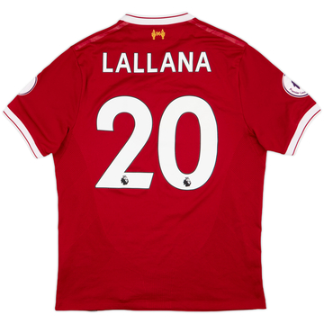 2017-18 Liverpool 125 Years Home Shirt Lallana #20 - 6/10 - (M)