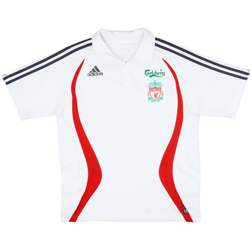 2006-07 Liverpool adidas Polo Shirt - 9/10 - (L)