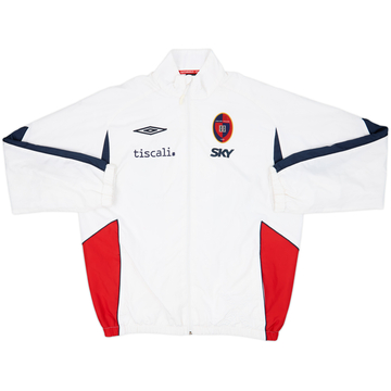 2007-08 Cagliari Umbro Track Jacket - 8/10 - (XL)