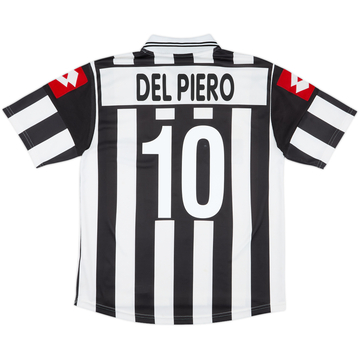 2001-02 Juventus Home Shirt Del Piero #10 - 5/10 - (L)