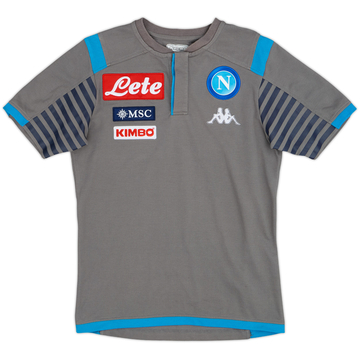 2019-20 Napoli Kappa Polo Shirt - 8/10 - (S)