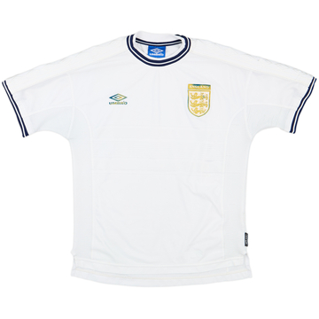 1999-01 England Home Shirt - 4/10 - (L)
