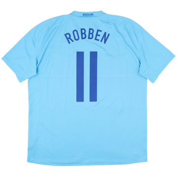 2008-10 Netherlands Away Shirt Robben #11 - 7/10 - (XL)