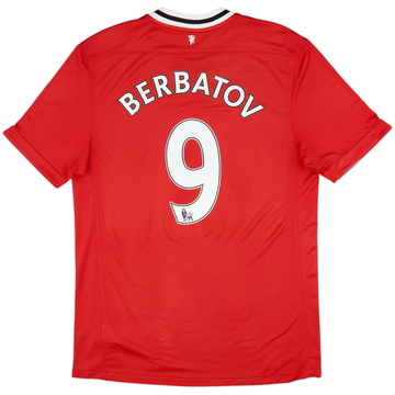 2011-12 Manchester United Home Shirt Berbatov #9 - 7/10 - (L)