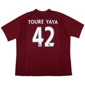 2012-13 Manchester City Away Shirt Toure Yaya #42 - 8/10 - (XXL)