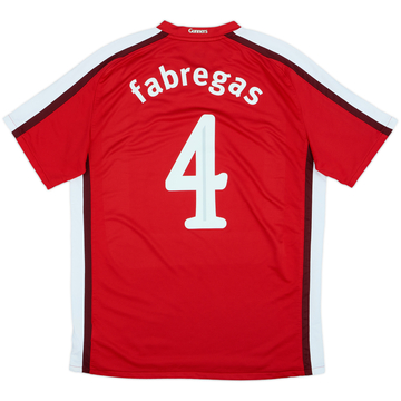 2008-10 Arsenal Home Shirt Fabregas #4 - 6/10 - (L)