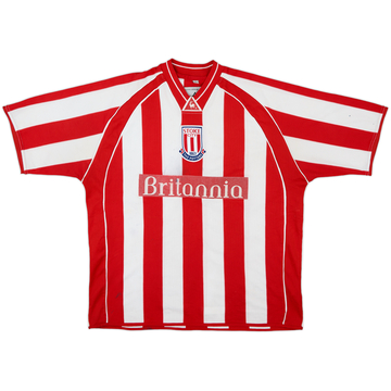 2001-03 Stoke City Home Shirt - 5/10 - (L)