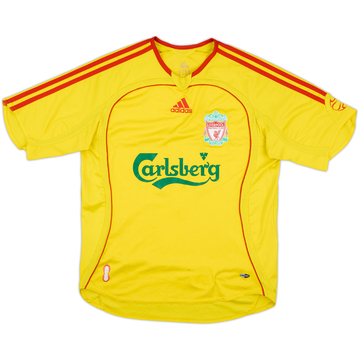 2006-07 Liverpool Away Shirt #8 - 6/10 - (L.Boys)
