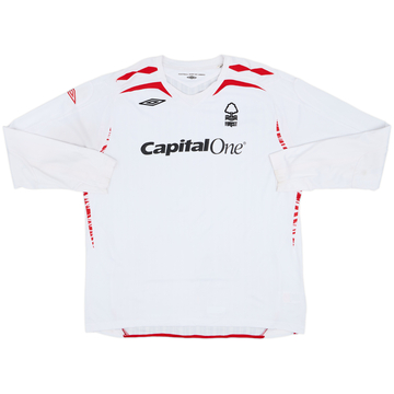 2007-08 Nottingham Forest Away L/S Shirt - 7/10 - (XXL)