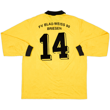 1990s Umbro Template L/S Shirt #14 - 8/10 - (XL)