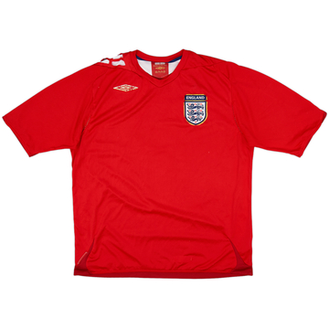 2006-08 England Away Shirt - 4/10 - (XL)