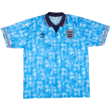 1990-92 England Third Shirt - 9/10 - (L)