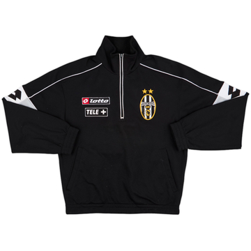2000-01 Juventus Lotto 1/2 Zip Track Jacket - 7/10 - (S)