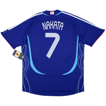 2006-08 Japan Home Shirt Nakata #7 (XL)