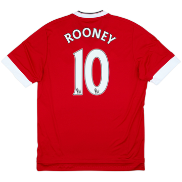 2015-16 Manchester United Home Shirt Rooney #10 (L)