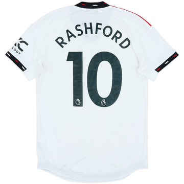 2022-23 Manchester United Authentic Away Shirt Rashford #10 - 6/10 - (S)