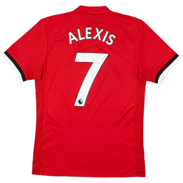 2017-18 Manchester United Home Shirt Alexis #7 - 9/10 - (S)