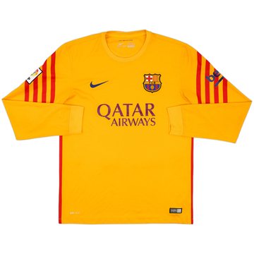 2015-16 Barcelona GK Shirt - 7/10 - (M)
