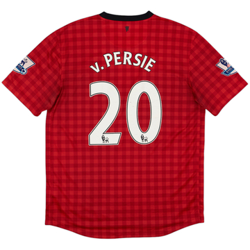 2012-13 Manchester United Home Shirt V.Persie #20 - 4/10 - (L)
