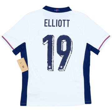 2024-25 England Home Shirt Elliot #19 (M)