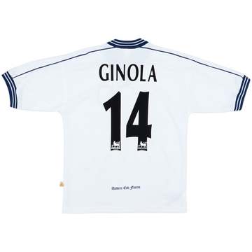1997-99 Tottenham Home Shirt Ginola #14 - 8/10 - (S)