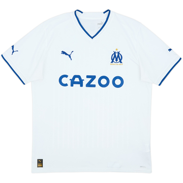 2022-23 Olympique Marseille Home Shirt - 9/10 - (L)