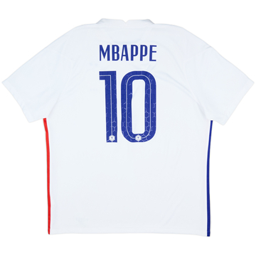 2020-21 France Away Shirt Mbappe #10