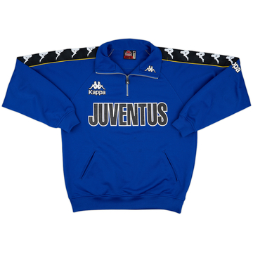 1997-98 Juventus Kappa 1/4 Zip Track Jacket - 8/10 - (M)