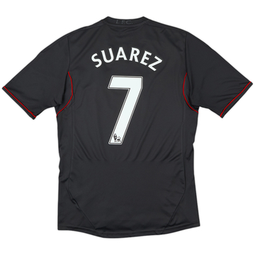 2011-12 Liverpool Away Shirt Suarez #7 - 6/10 - (S)