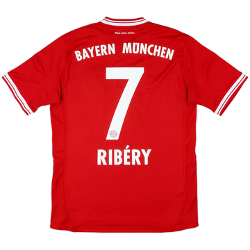2013-14 Bayern Munich Home Shirt Ribery #7 - 8/10 - (XL.Boys)