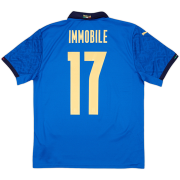 2020-21 Italy Home Shirt Immobile #17 - 10/10 - (M)
