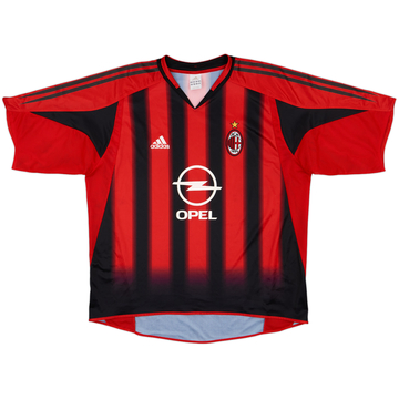 2004-05 AC Milan Home Shirt - 8/10 - (XL)