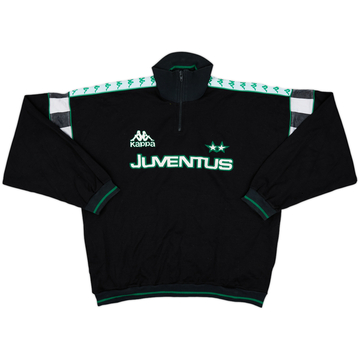 1989-90 Juventus Kappa 1/4 Zip Drill Top - 8/10 - (L)