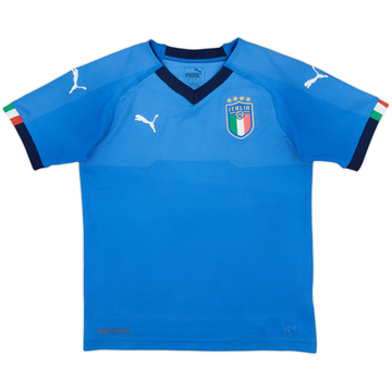2018-19 Italy Home Shirt - 6/10 - (M.Boys)