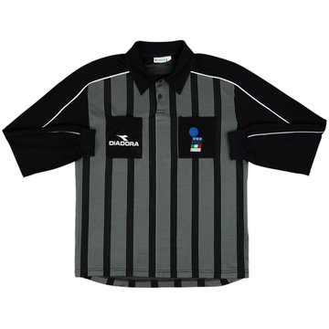 1999-00 Italy Diadora Referee L/S Shirt - 5/10 - (XL)