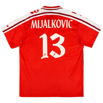 1997-98 Perugia Home Shirt Mijalkovic #13 - 6/10 - (M)