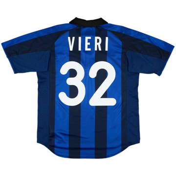 2001-02 Inter Milan Home Shirt Vieri #32 - 9/10 - (L)