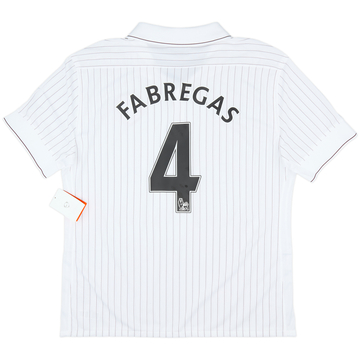2009-10 Arsenal Player Issue Third Shirt Fabregas #4 (XL)