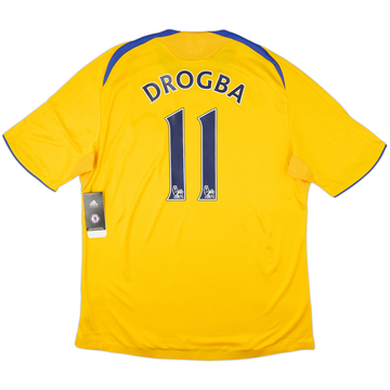 2008-09 Chelsea Player Issue Third Shirt Drogba #11 (XL)